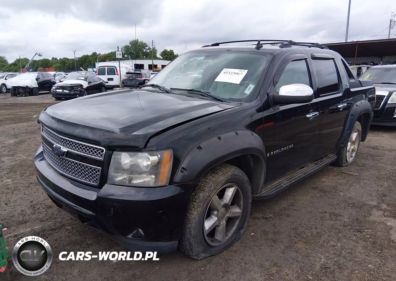 2008 Chevrolet Avalanche 1500 Ltz VIN:3GNFK12Y78G170660 - 2