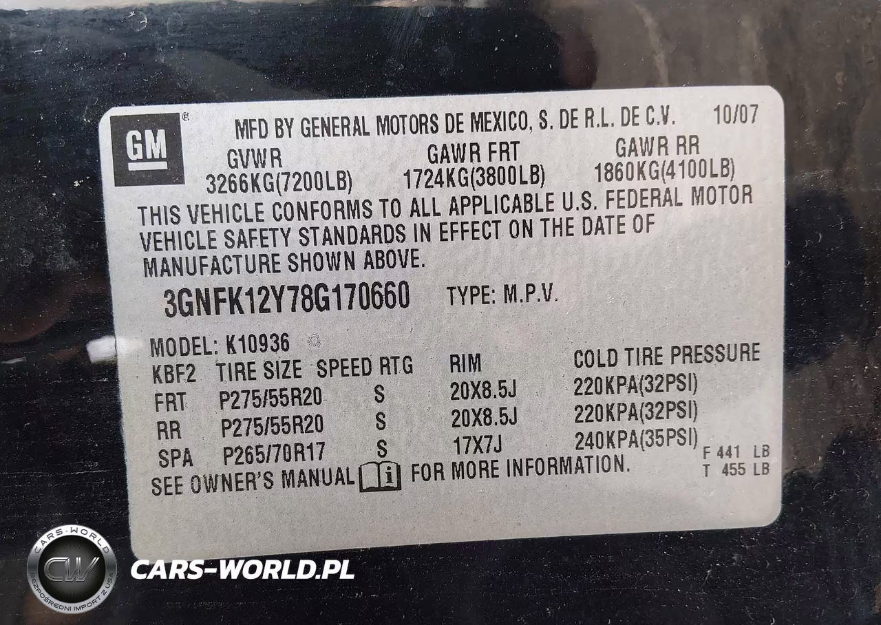 2008 Chevrolet Avalanche 1500 Ltz VIN:3GNFK12Y78G170660 - 9