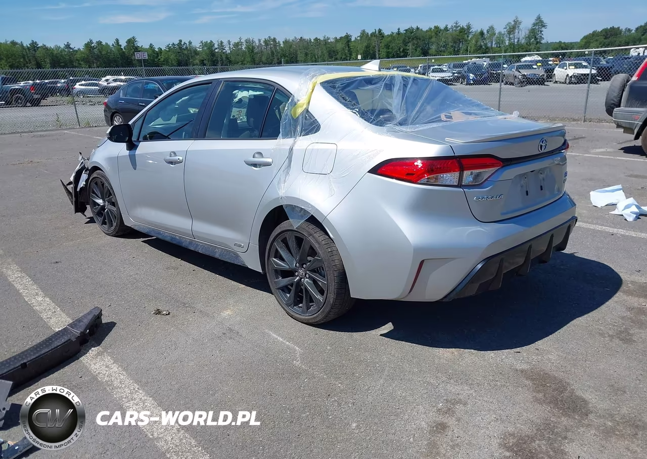 2025 Toyota Corolla Hybrid Se VIN:JTDBDMHE3S3020622 - 3