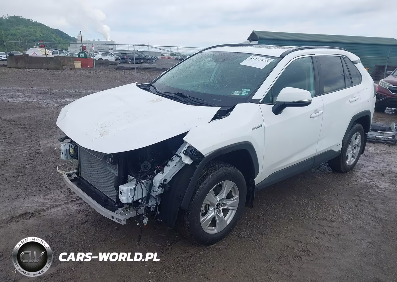 2021 Toyota Rav4 Hybrid Xle VIN:2T3RWRFV1MW117133 - 2