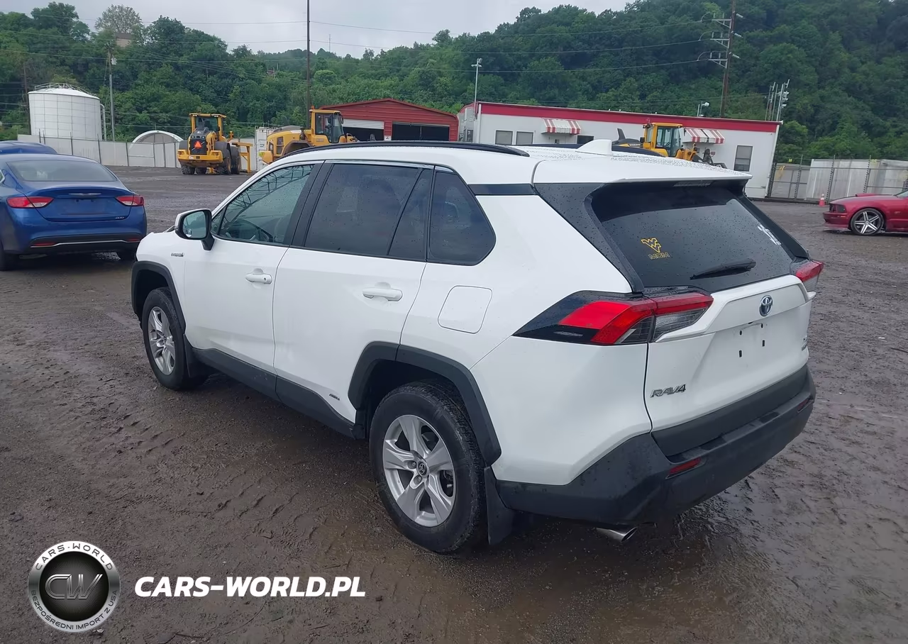 2021 Toyota Rav4 Hybrid Xle VIN:2T3RWRFV1MW117133 - 3