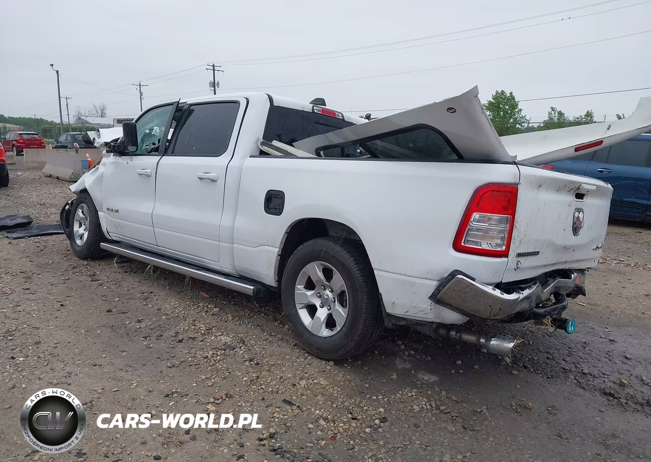 2021 Ram 1500 Big Horn 4X4 6'4 Box VIN:1C6SRFMT5MN799179 - 3