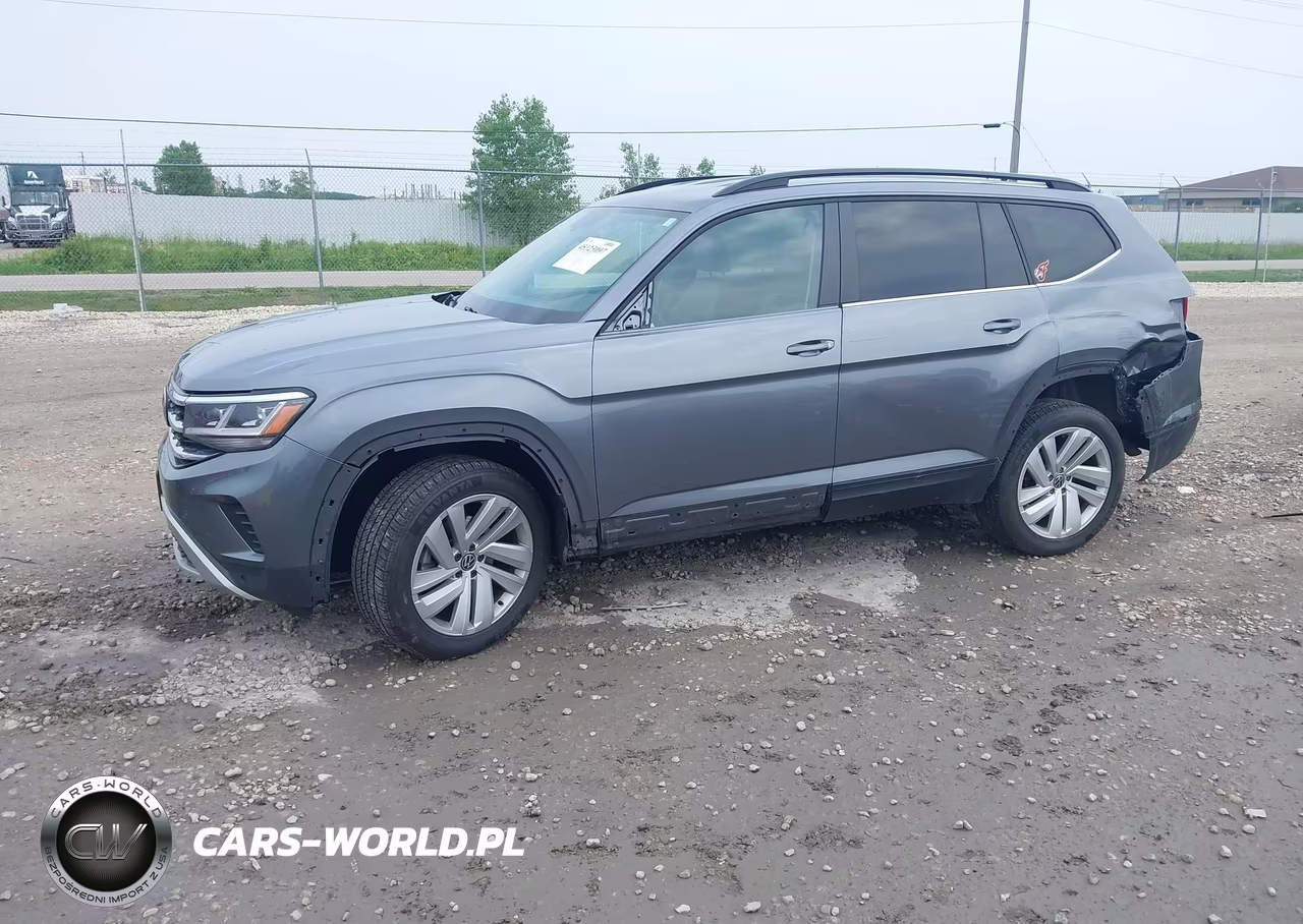 2021 Volkswagen Atlas 3.6L V6 Se W-Technology VIN:1V2HR2CA2MC596496 - 2