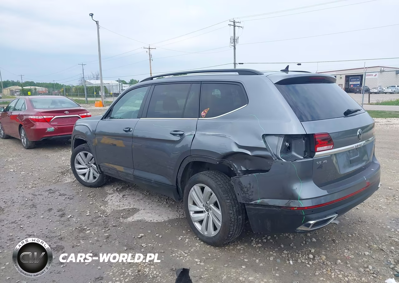 2021 Volkswagen Atlas 3.6L V6 Se W-Technology VIN:1V2HR2CA2MC596496 - 21