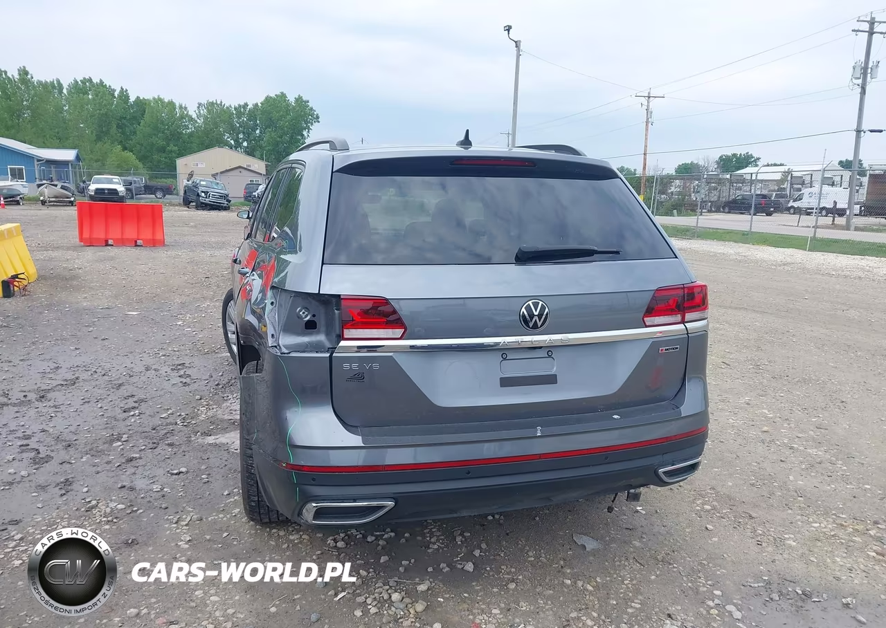 2021 Volkswagen Atlas 3.6L V6 Se W-Technology VIN:1V2HR2CA2MC596496 - 22