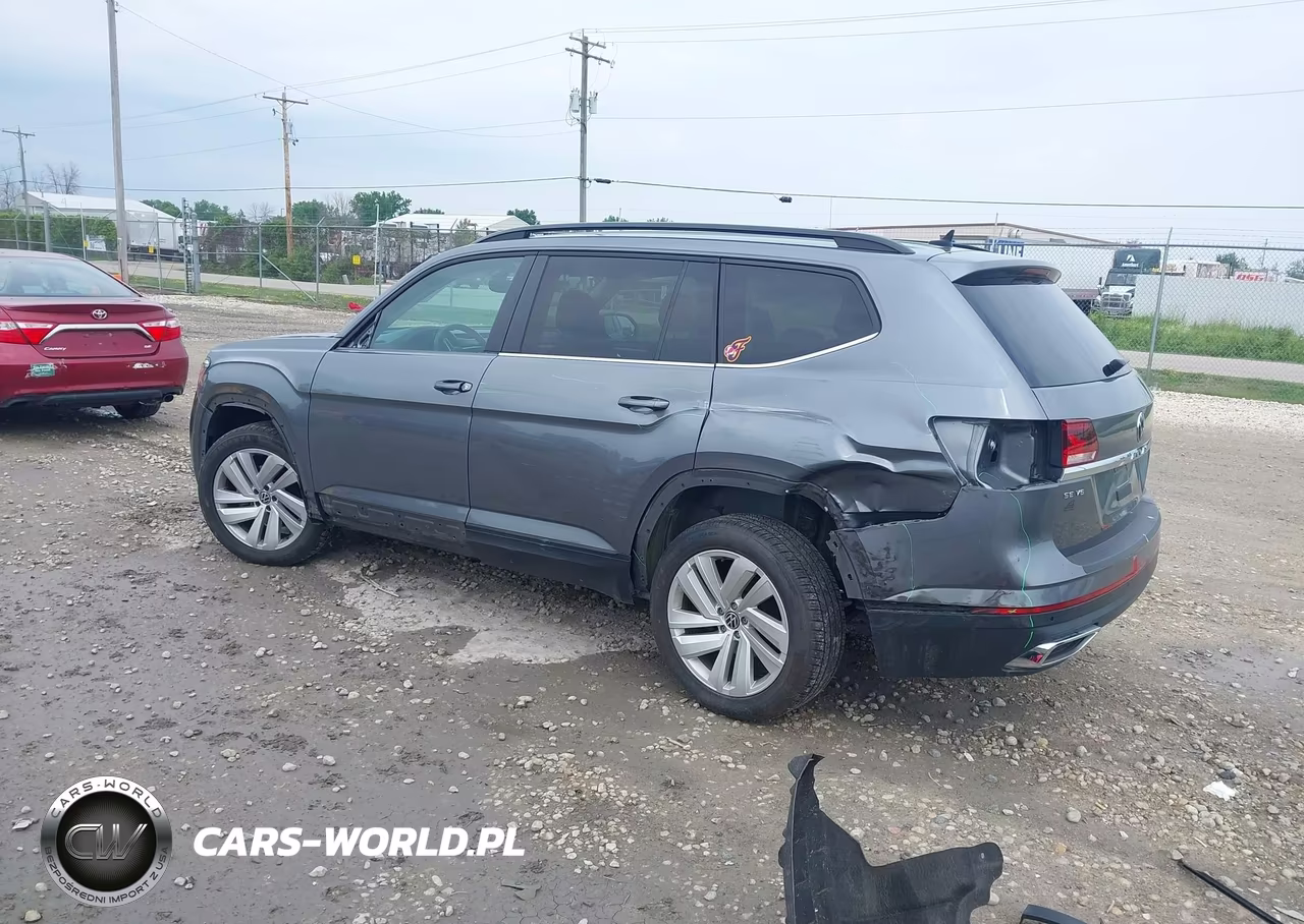 2021 Volkswagen Atlas 3.6L V6 Se W-Technology VIN:1V2HR2CA2MC596496 - 3