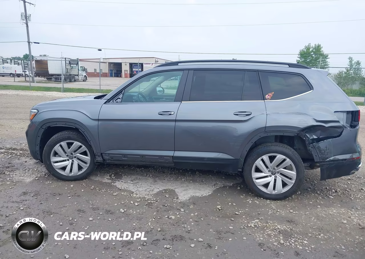 2021 Volkswagen Atlas 3.6L V6 Se W-Technology VIN:1V2HR2CA2MC596496 - 6