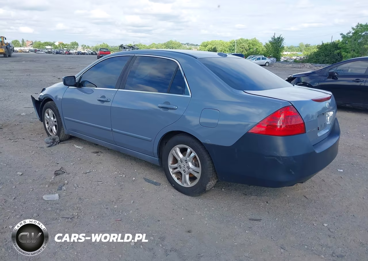 2007 Honda Accord 2.4 Ex VIN:1HGCM56717A052407 - 3