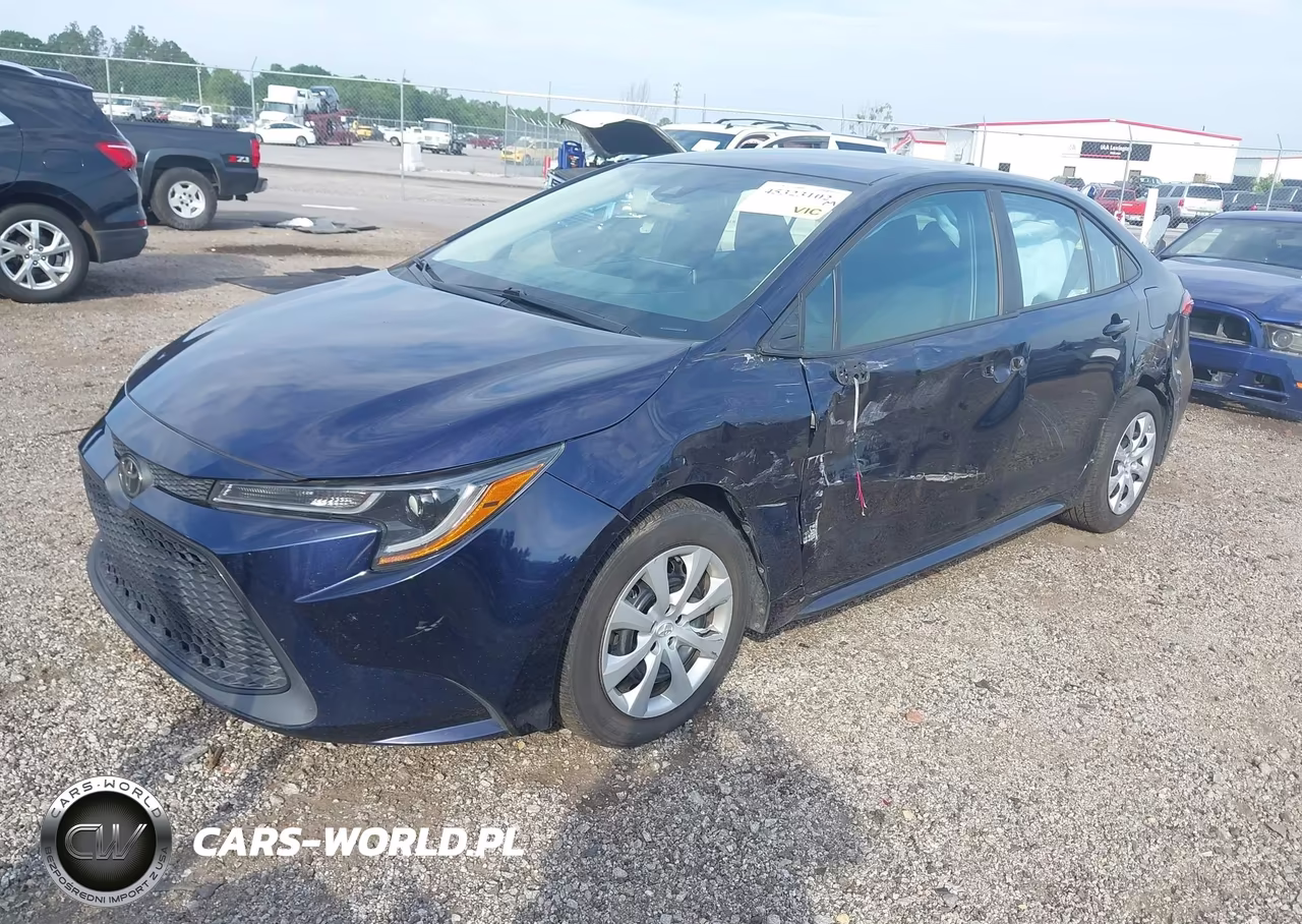 2021 Toyota Corolla Le VIN:5YFEPMAE7MP175750 - 2