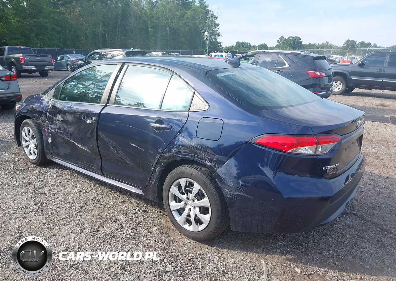 2021 Toyota Corolla Le VIN:5YFEPMAE7MP175750 - 3