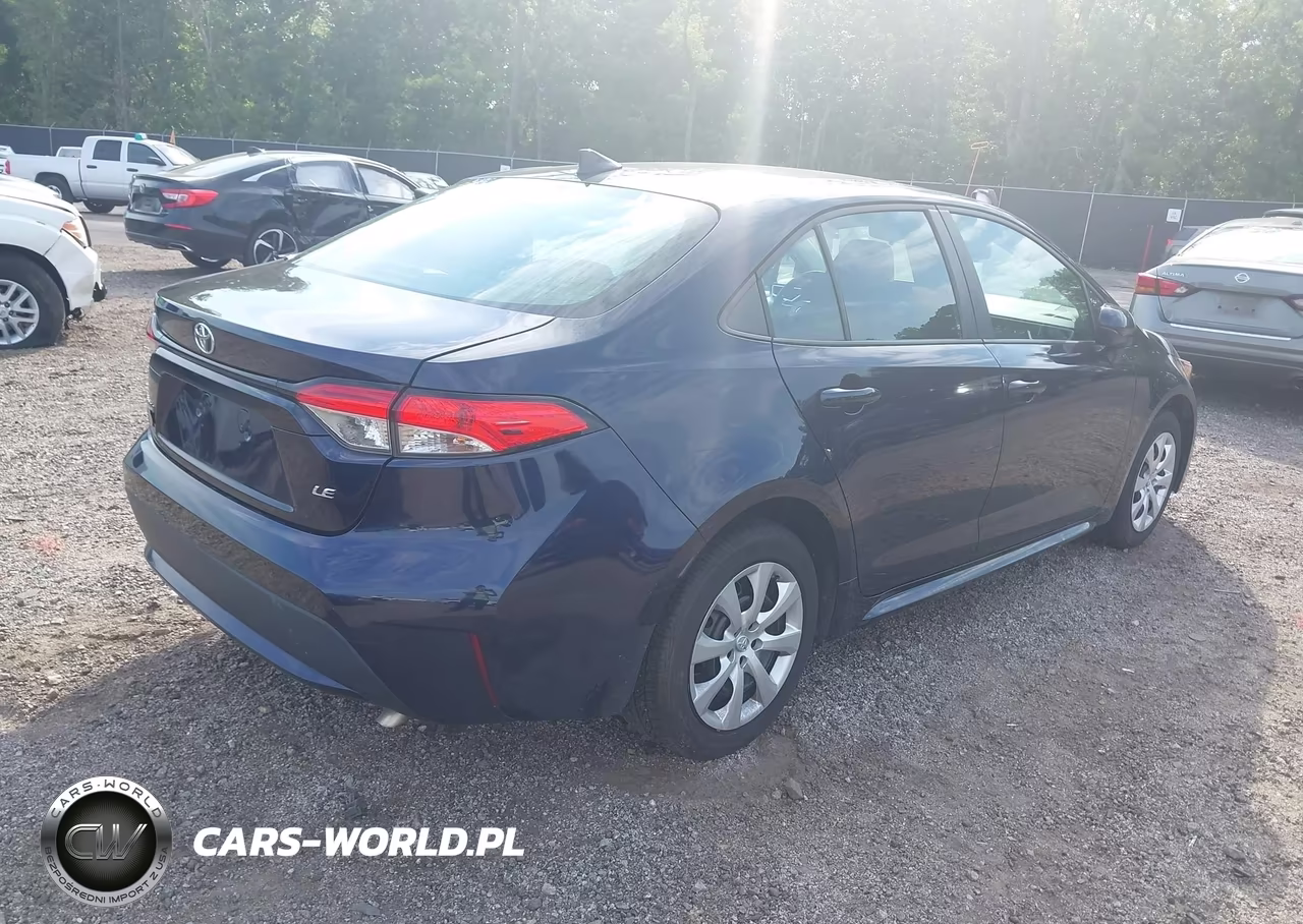 2021 Toyota Corolla Le VIN:5YFEPMAE7MP175750 - 4