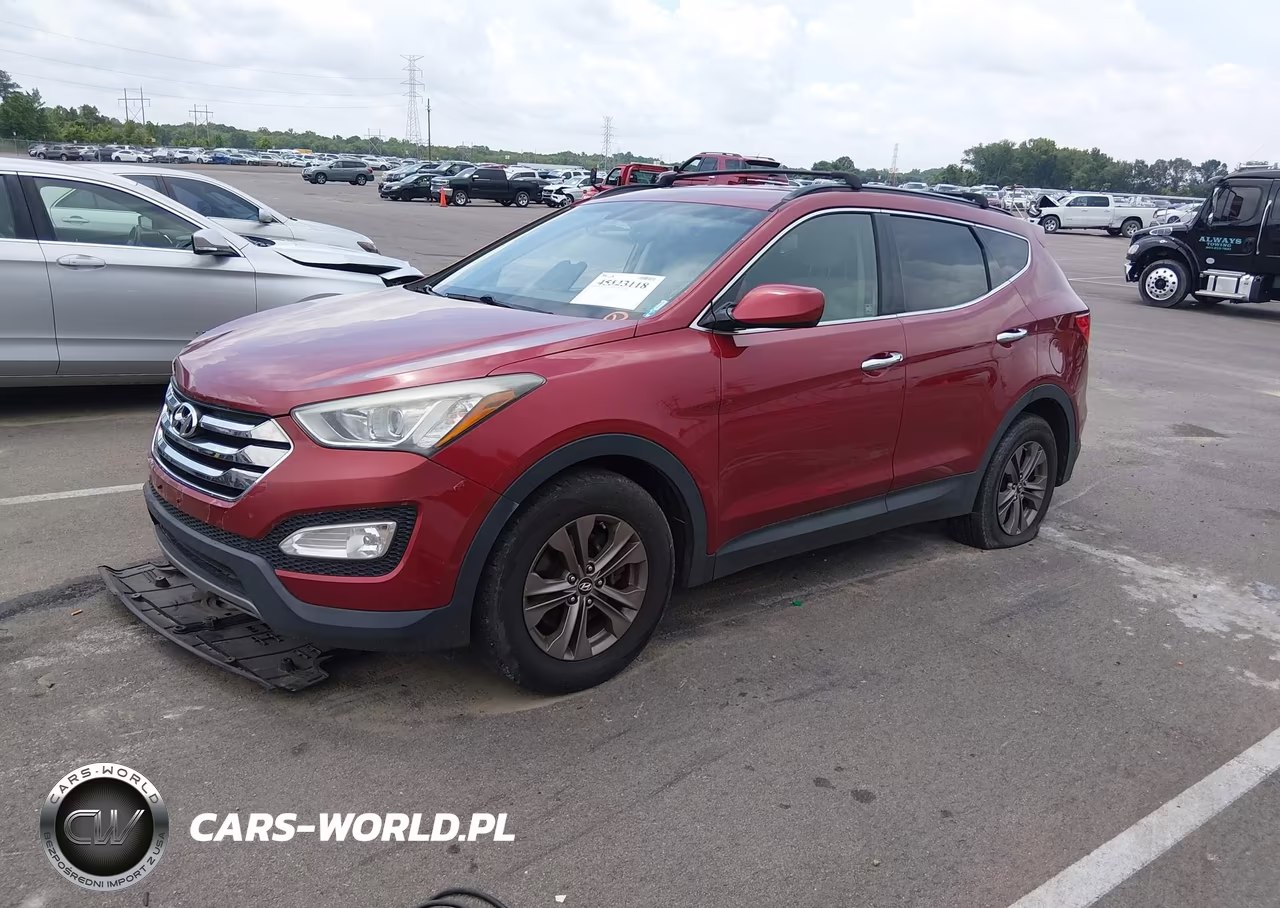 2014 Hyundai Santa Fe Sport 2.4L VIN:5XYZU3LB7EG195476 - 2