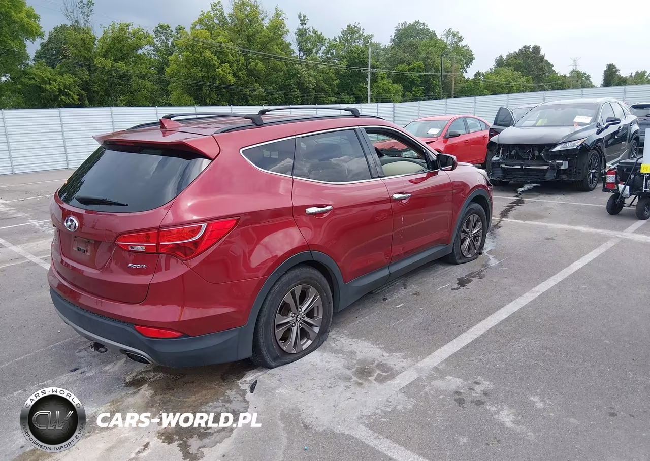 2014 Hyundai Santa Fe Sport 2.4L VIN:5XYZU3LB7EG195476 - 4