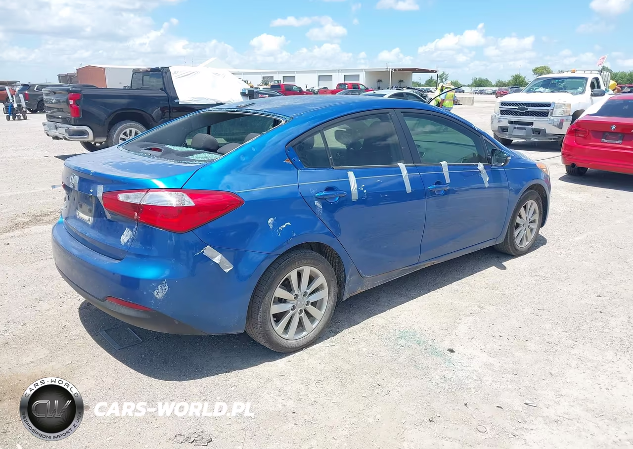 2014 Kia Forte Lx VIN:KNAFX4A60E5219855 - 4