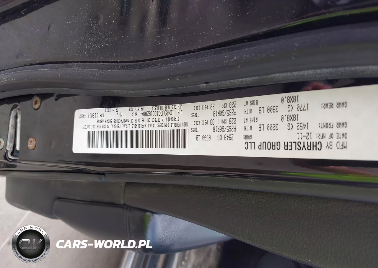 2012 Dodge Durango Crew VIN:1C4RDJDG1CC182884 - 9