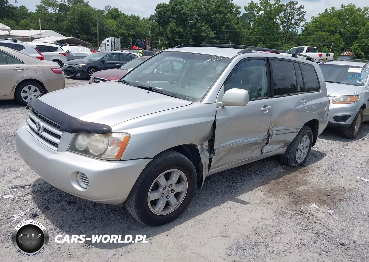 2001 Toyota Highlander V6 VIN:JTEHF21A310035133 - 2