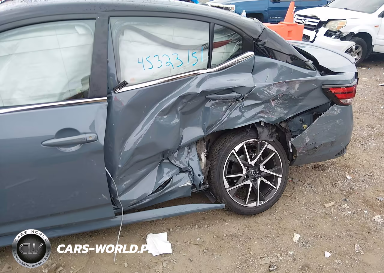 2025 Nissan Sentra Sr VIN:3N1AB8DV5SY416608 - 6