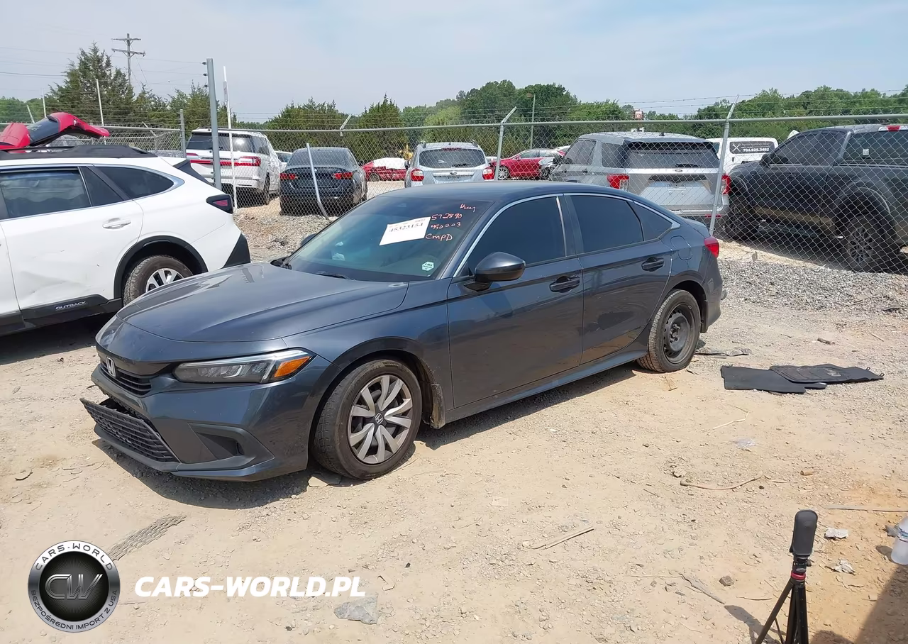 2024 Honda Civic Lx VIN:2HGFE2F29RH572890 - 2