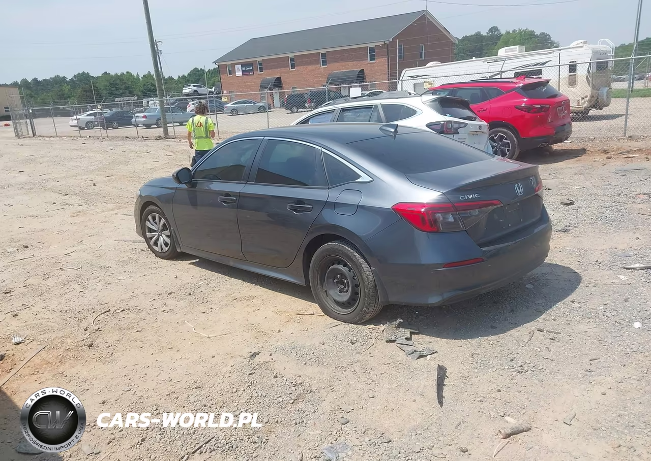 2024 Honda Civic Lx VIN:2HGFE2F29RH572890 - 3