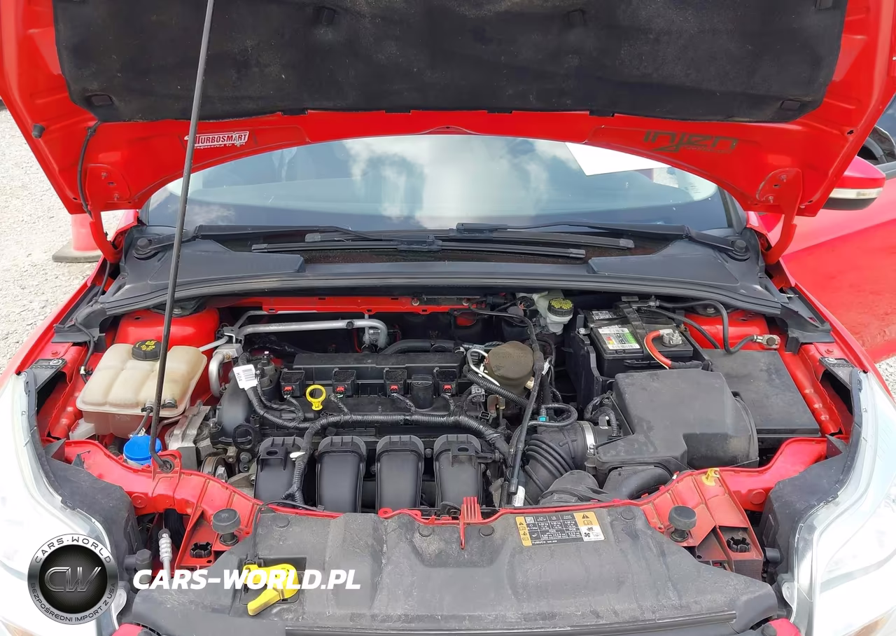 2014 Ford Focus Se VIN:1FADP3F23EL410682 - 10
