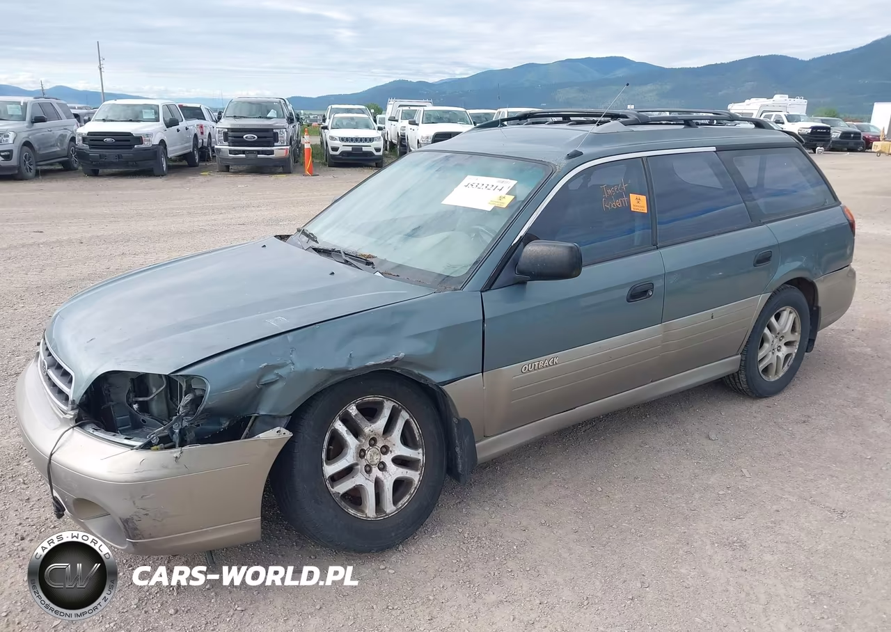 2001 Subaru Outback VIN:4S3BH675417638461 - 2