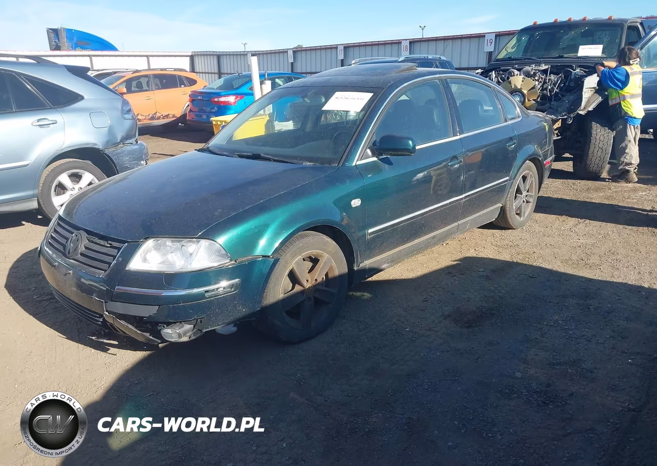 2001 Volkswagen Passat Glx VIN:WVWTH63B41E112231 - 2