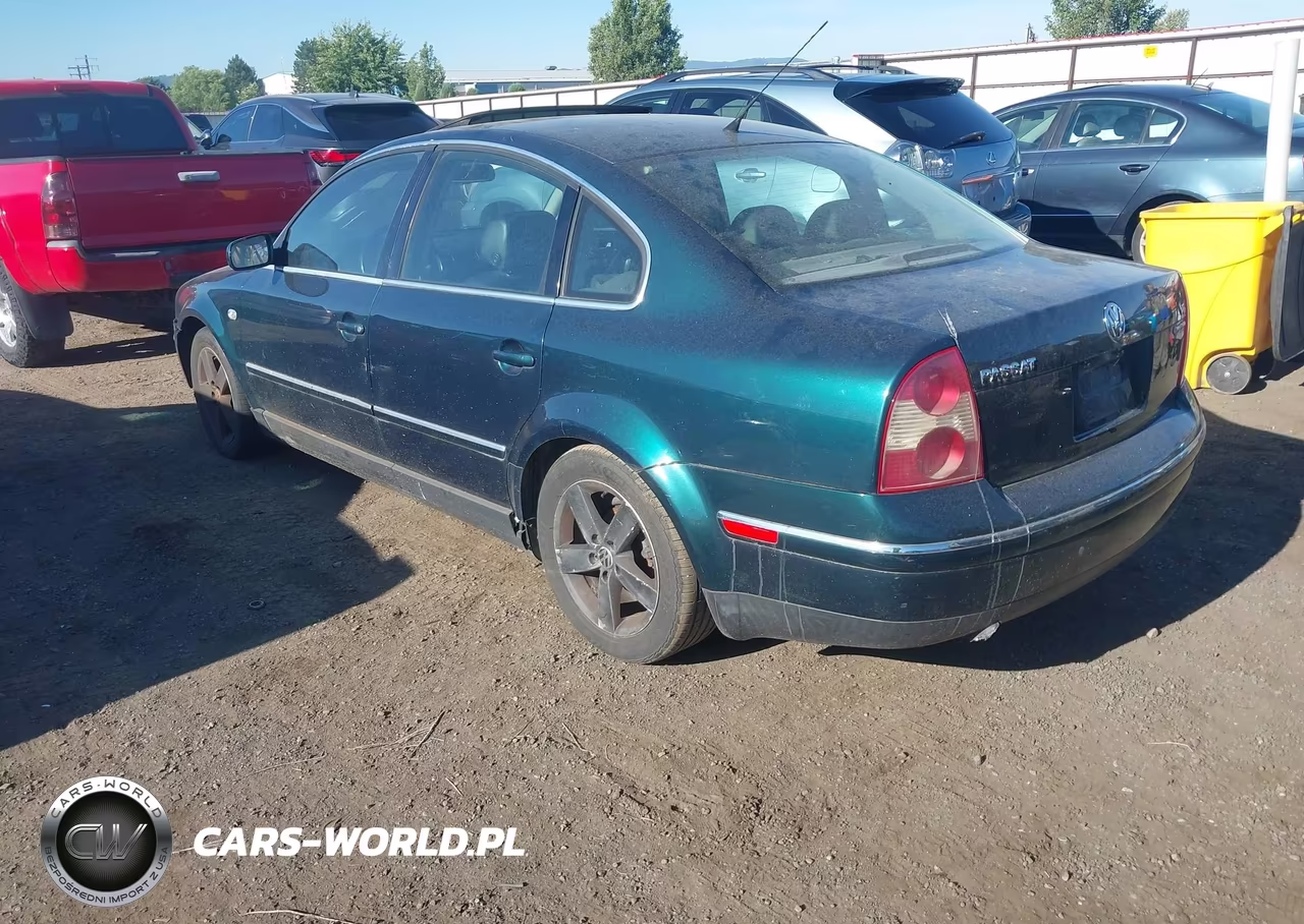 2001 Volkswagen Passat Glx VIN:WVWTH63B41E112231 - 3