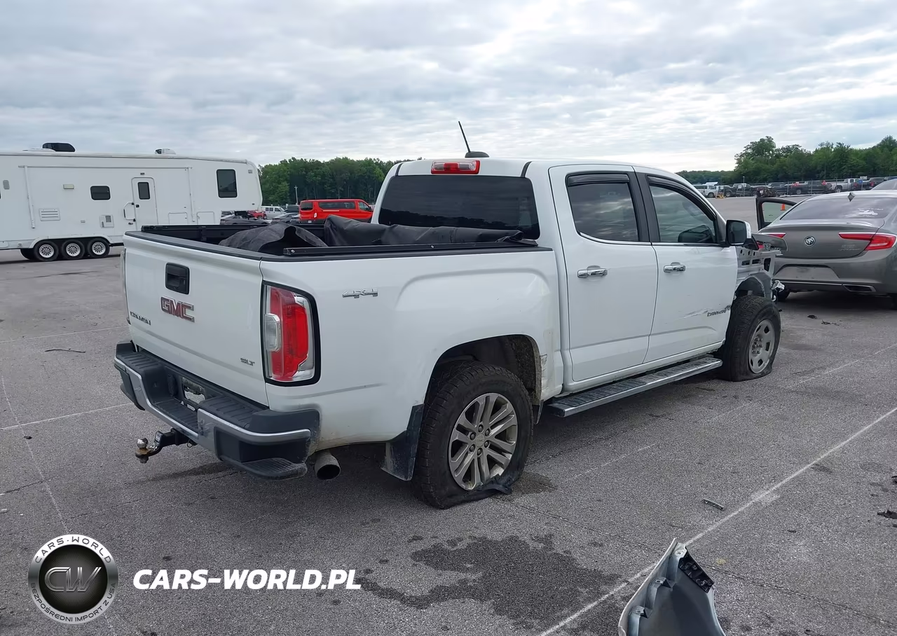 2015 GMC Canyon 4Wd Slt-Slt VIN:1GTG6CE33F1209981 - 4