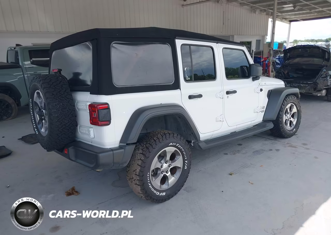 2021 Jeep Wrangler Unlimited Sport S 4X4 VIN:1C4HJXDN0MW644390 - 4