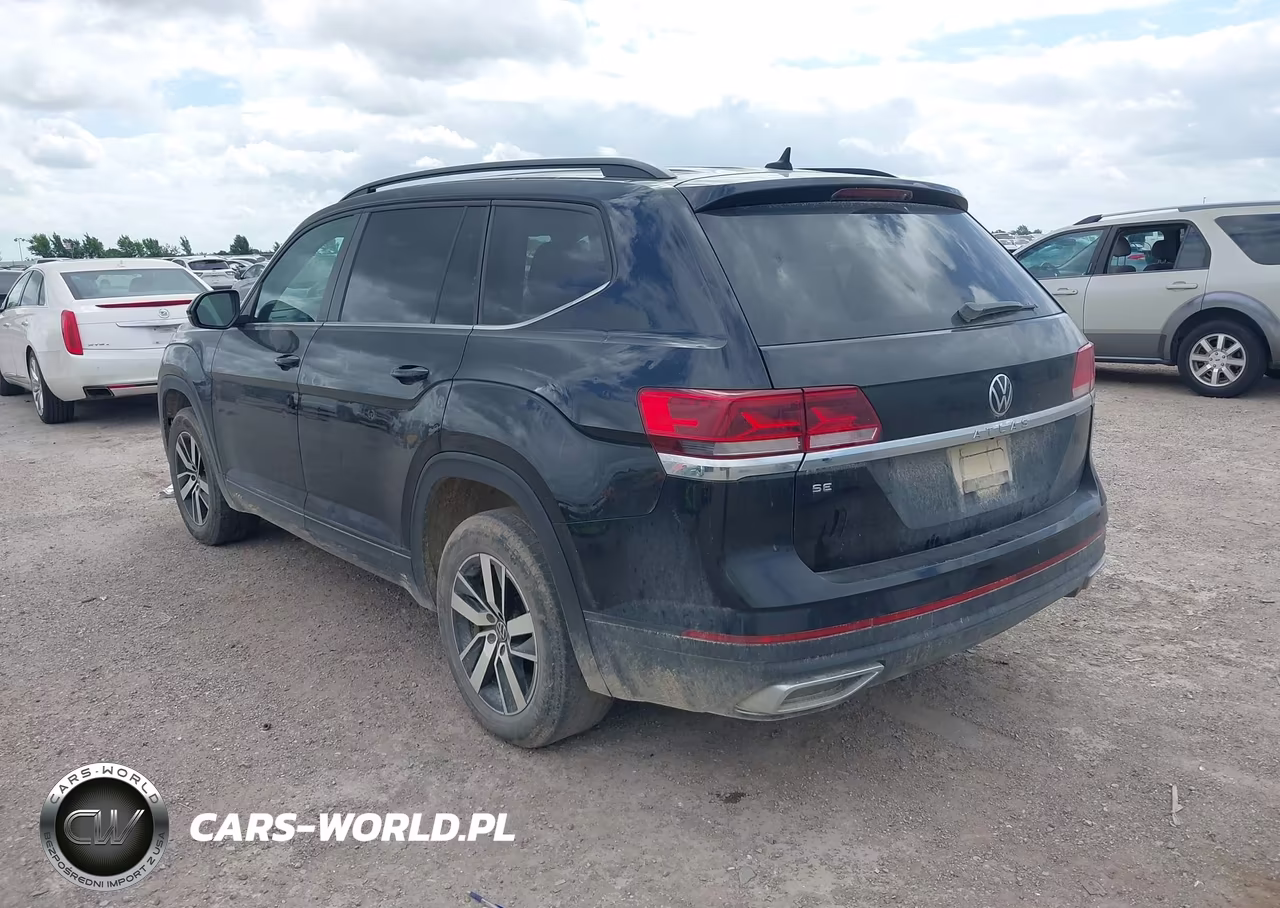 2021 Volkswagen Atlas 2.0T Se VIN:1V2DP2CA5MC507086 - 3