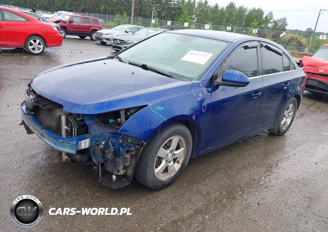 2013 Chevrolet Cruze 1Lt Auto VIN:1G1PC5SB7D7206875 - 2