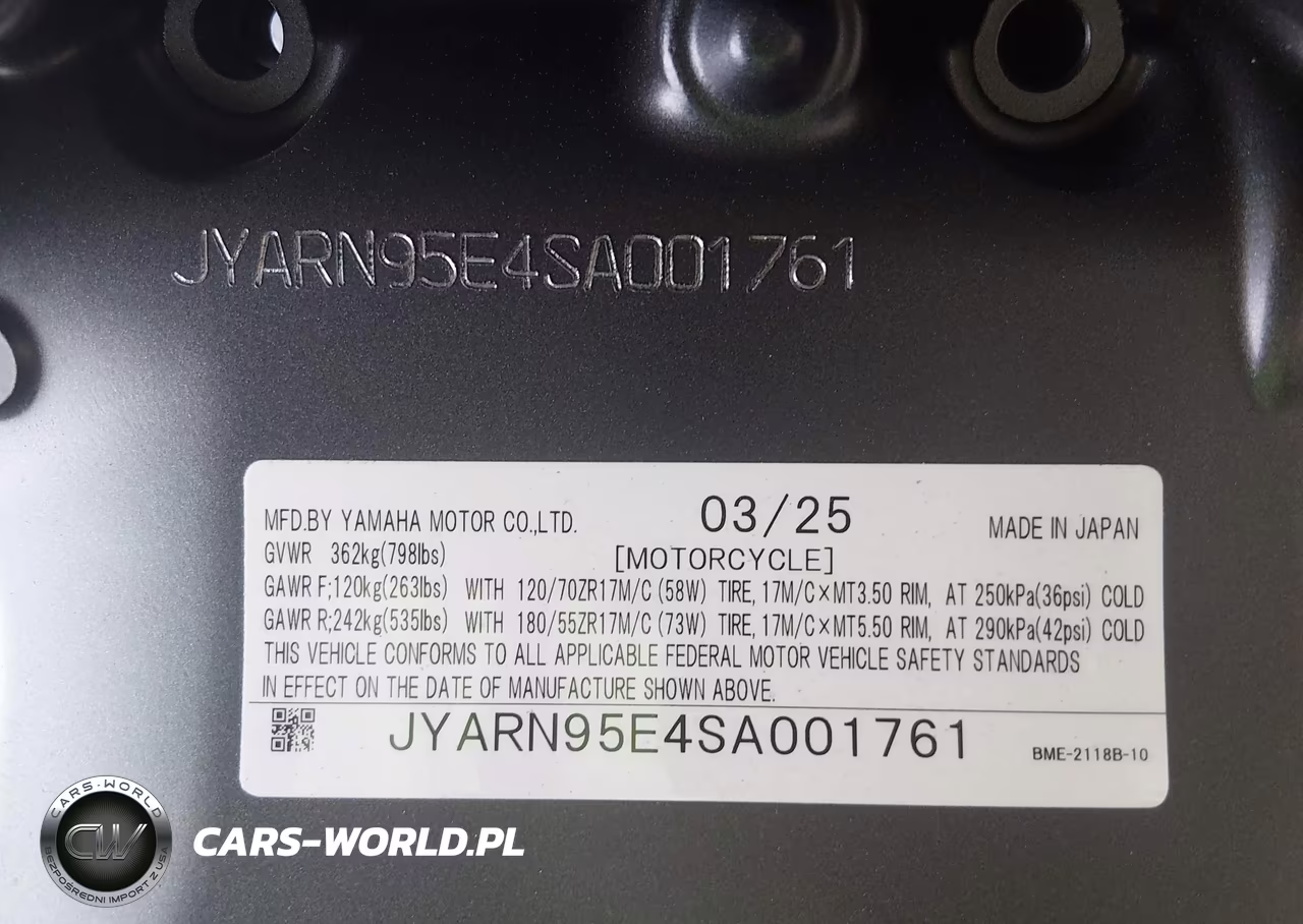 2025 Yamaha Mt09 Sp VIN:JYARN95E4SA001761 - 10