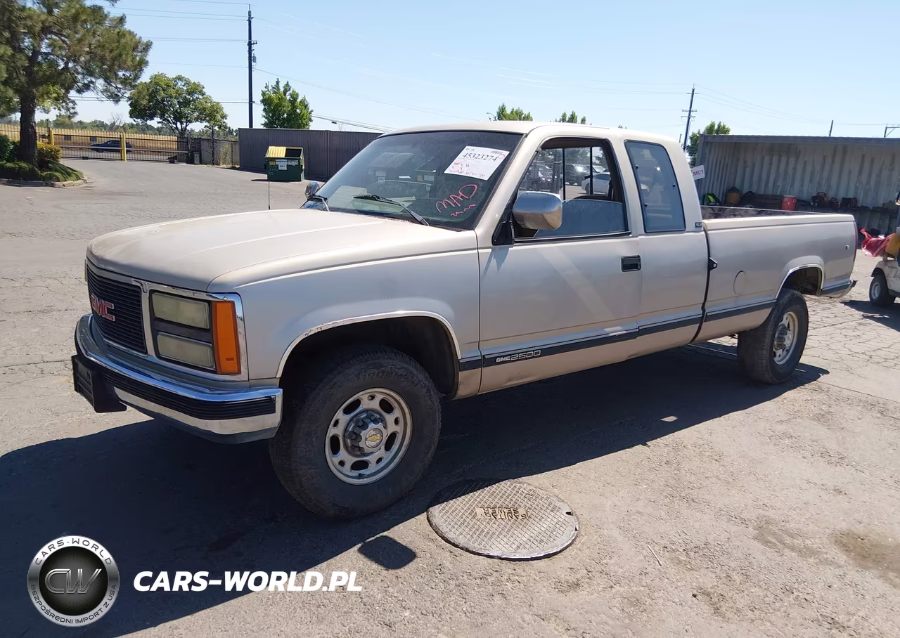 1992 GMC Sierra C2500 VIN:2GTGC29K9N1548810 - 2
