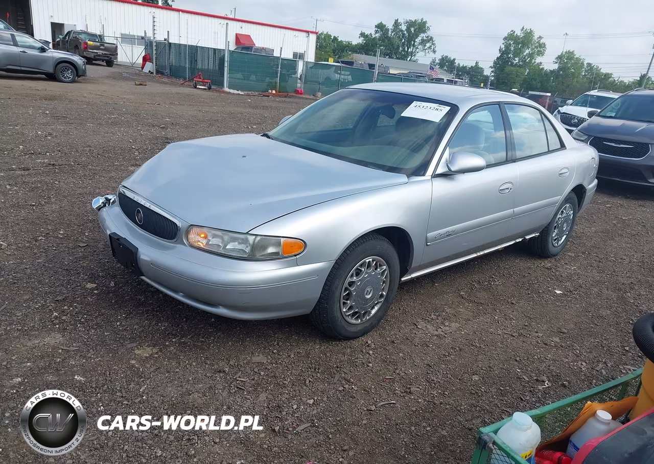 2001 Buick Century Custom VIN:2G4WS52J611240579 - 2