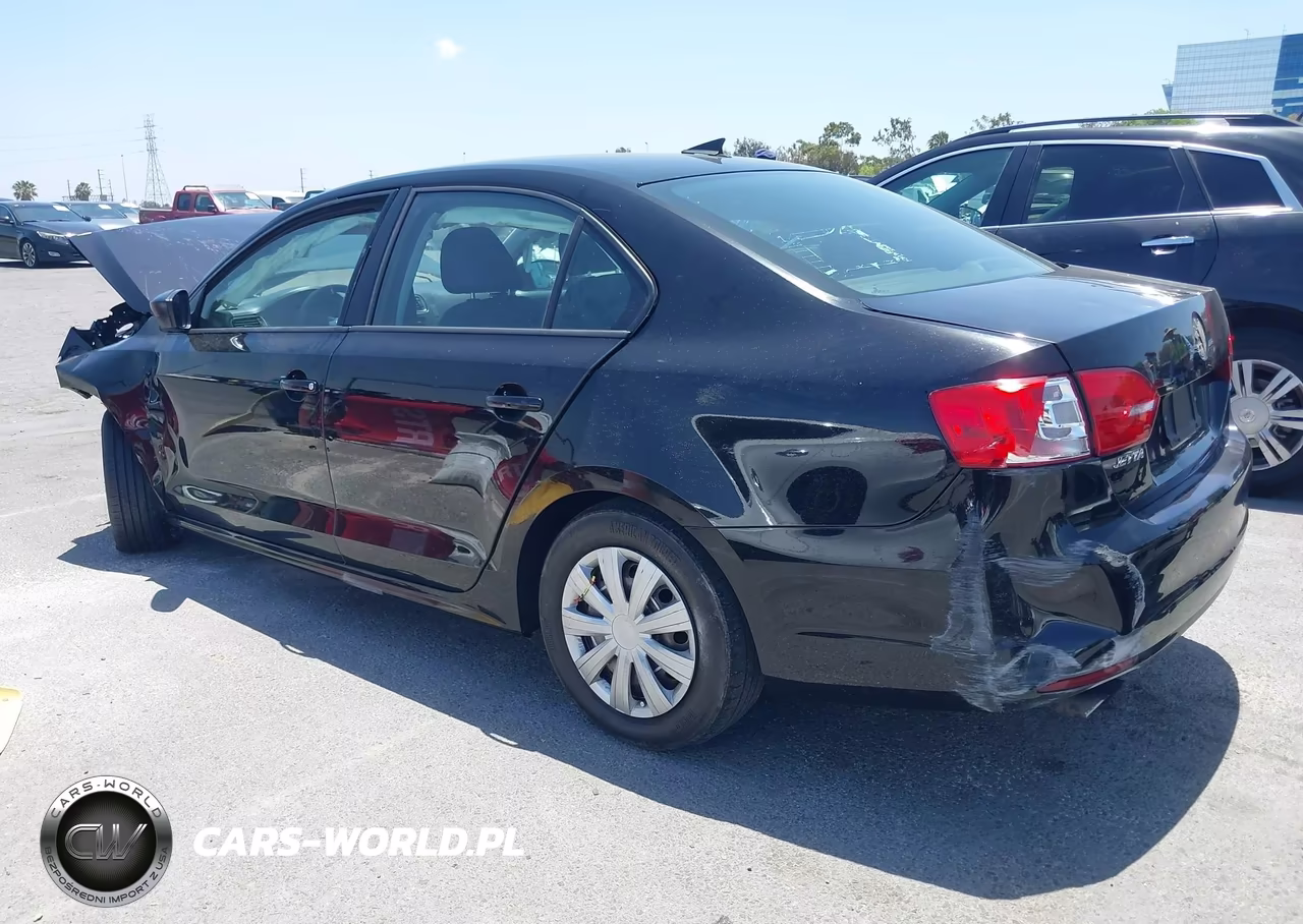 2014 Volkswagen Jetta 2.0L S VIN:3VW2K7AJ4EM398902 - 3