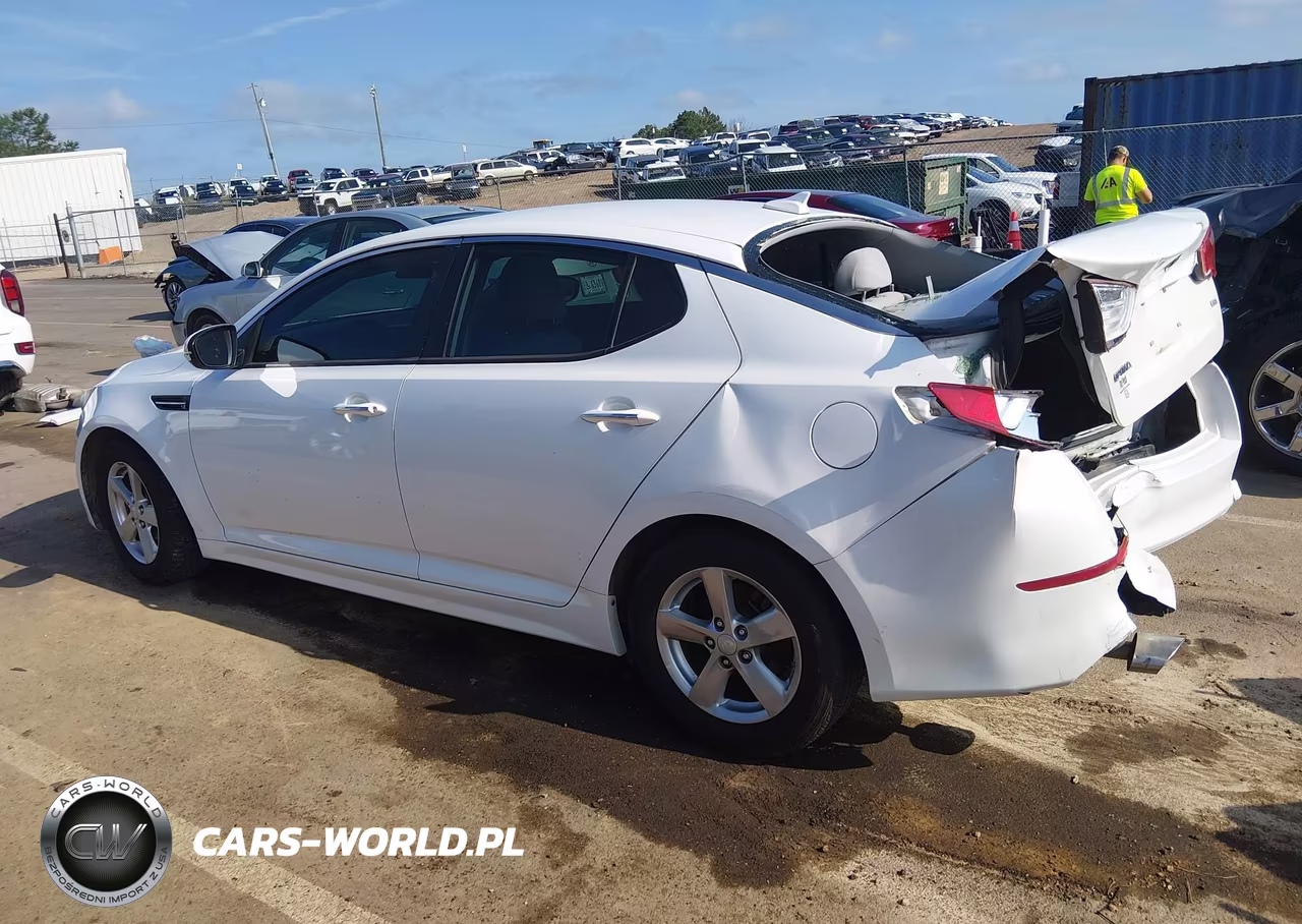 2015 Kia Optima Lx VIN:5XXGM4A78FG448614 - 14