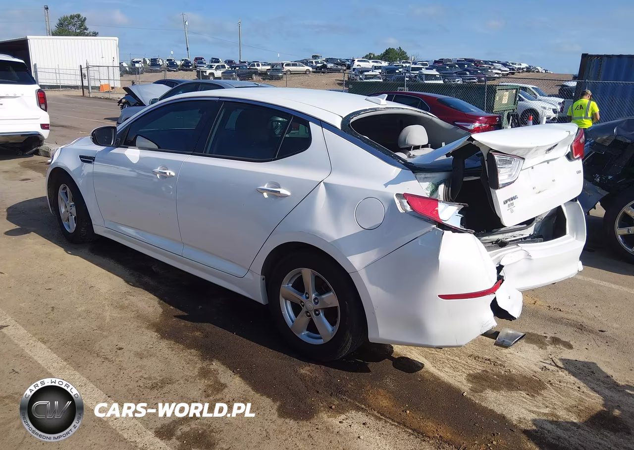2015 Kia Optima Lx VIN:5XXGM4A78FG448614 - 3
