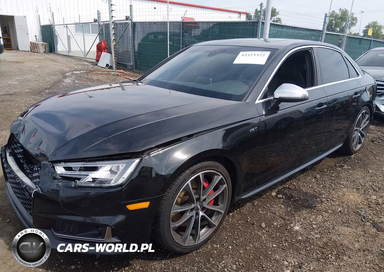 2018 Audi S4 3.0T Premium Plus VIN:WAUC4AF44JA001470 - 2