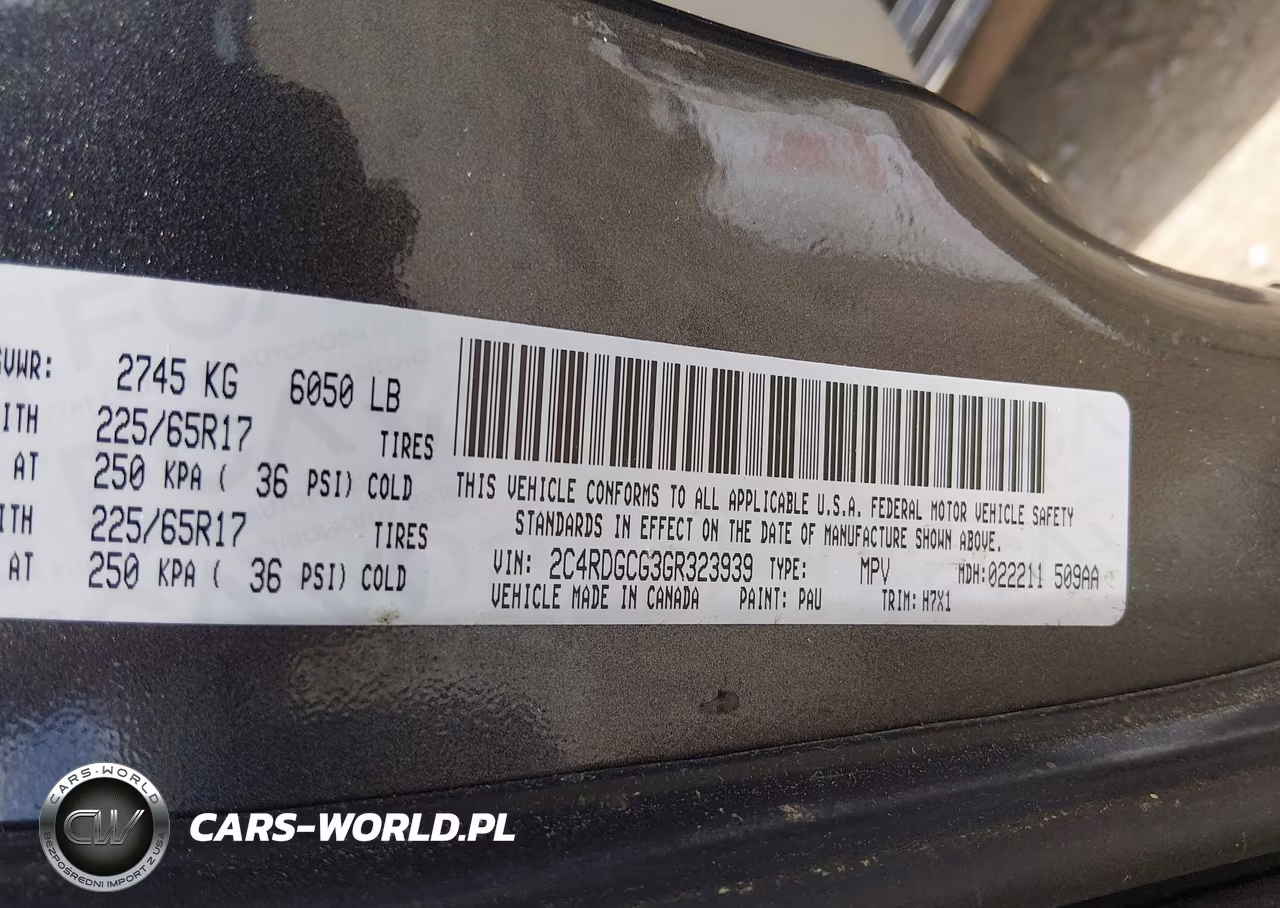 2016 Dodge Grand Caravan Sxt VIN:2C4RDGCG3GR323939 - 9