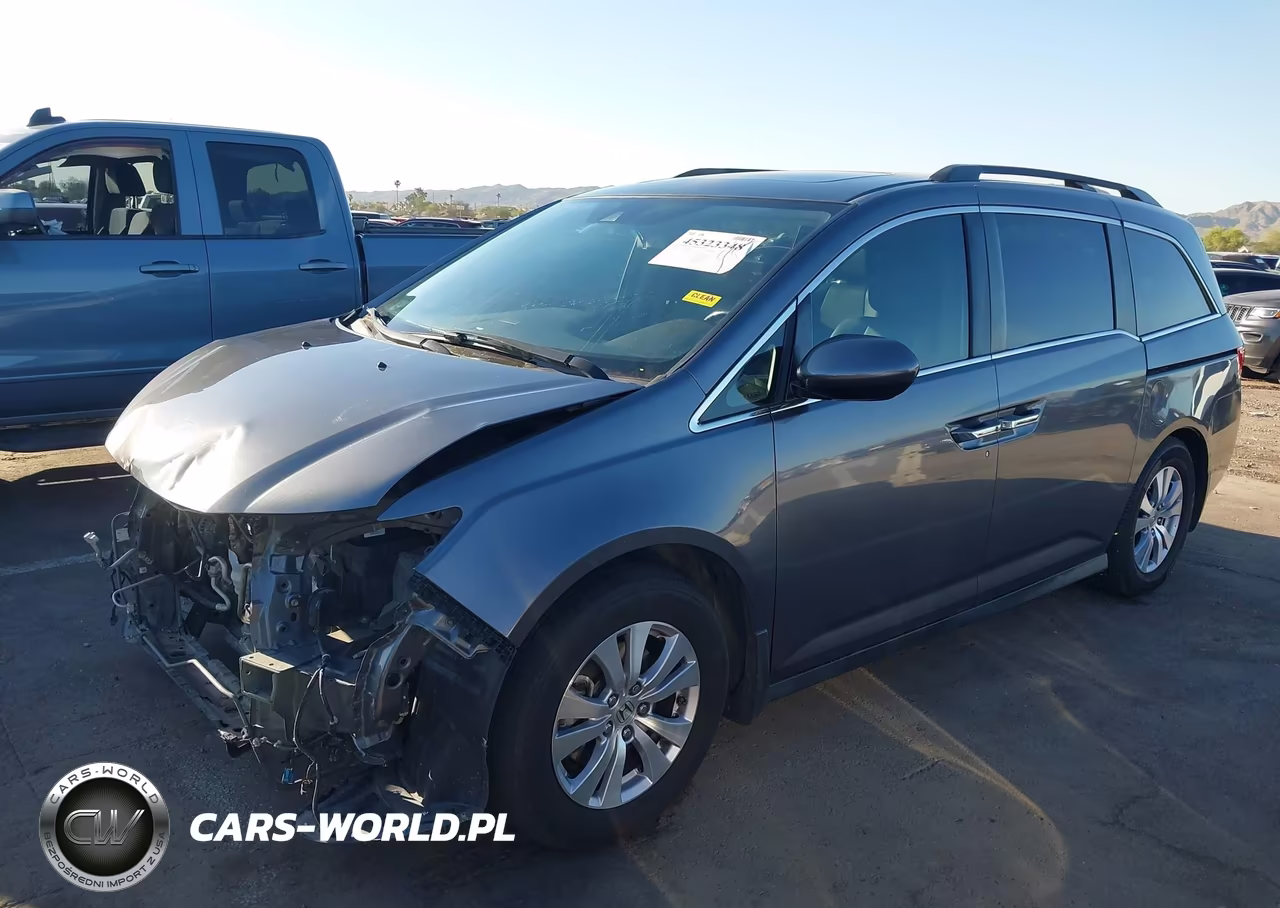2016 Honda Odyssey Ex-L VIN:5FNRL5H62GB007029 - 2