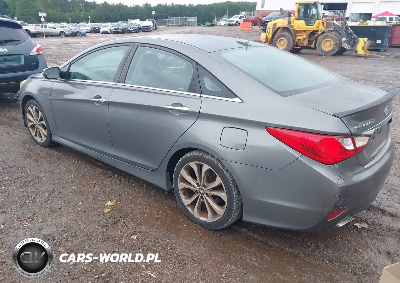 2014 Hyundai Sonata Se VIN:5NPEC4AC0EH908827 - 3