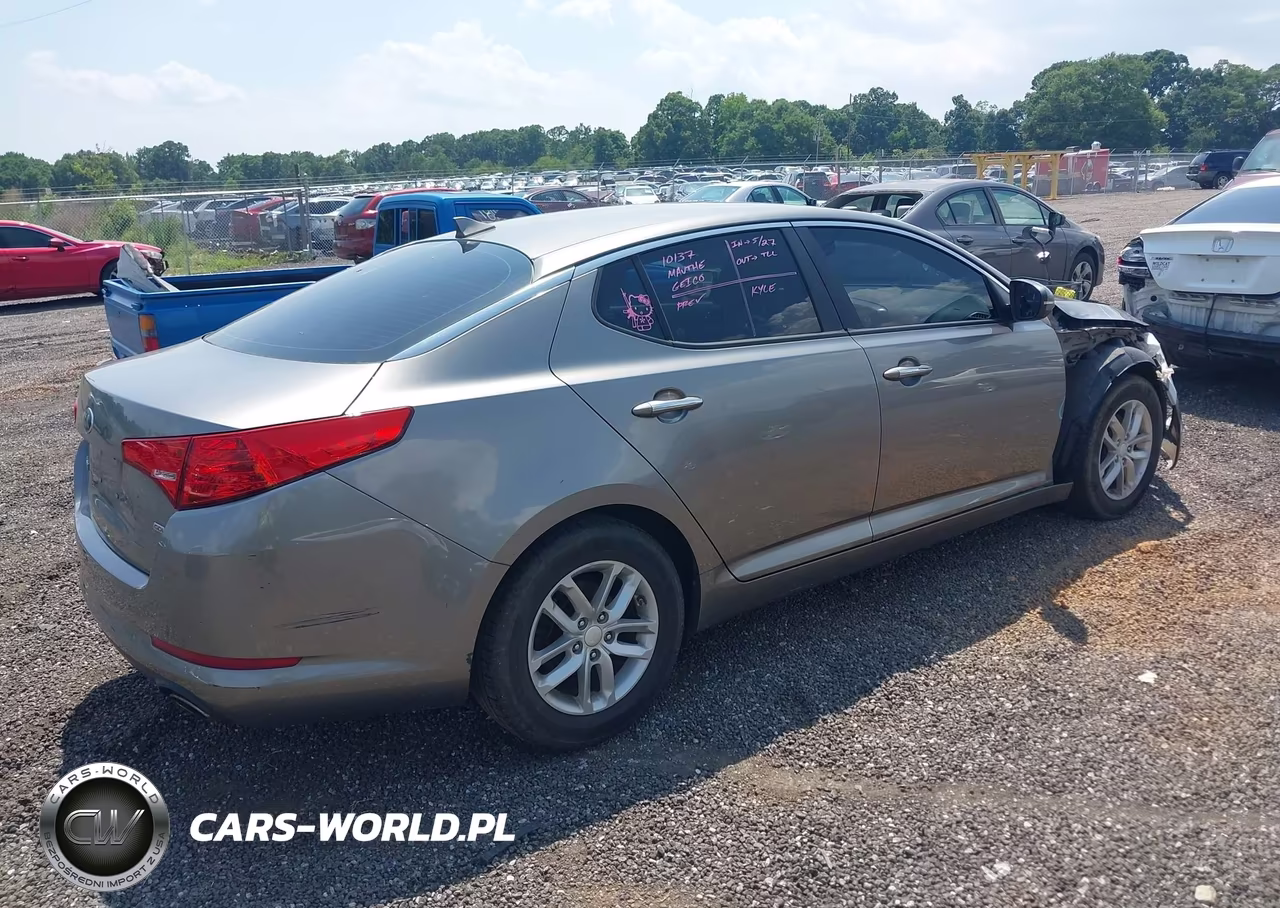 2013 Kia Optima Lx VIN:5XXGM4A75DG176763 - 4