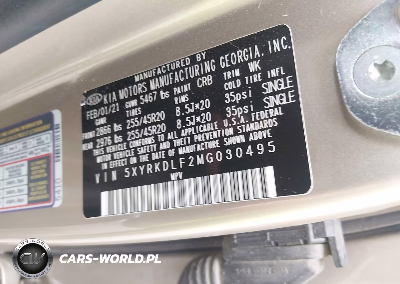 2021 Kia Sorento Sx Prestige VIN:5XYRKDLF2MG030495 - 9