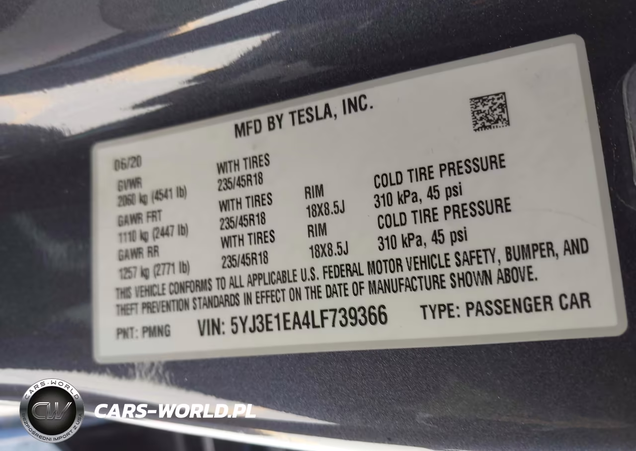 2020 Tesla Model 3 Standard Range Plus Rear-Wheel Drive-Standard Range Rear-Wheel Drive VIN:5YJ3E1EA4LF739366 - 9
