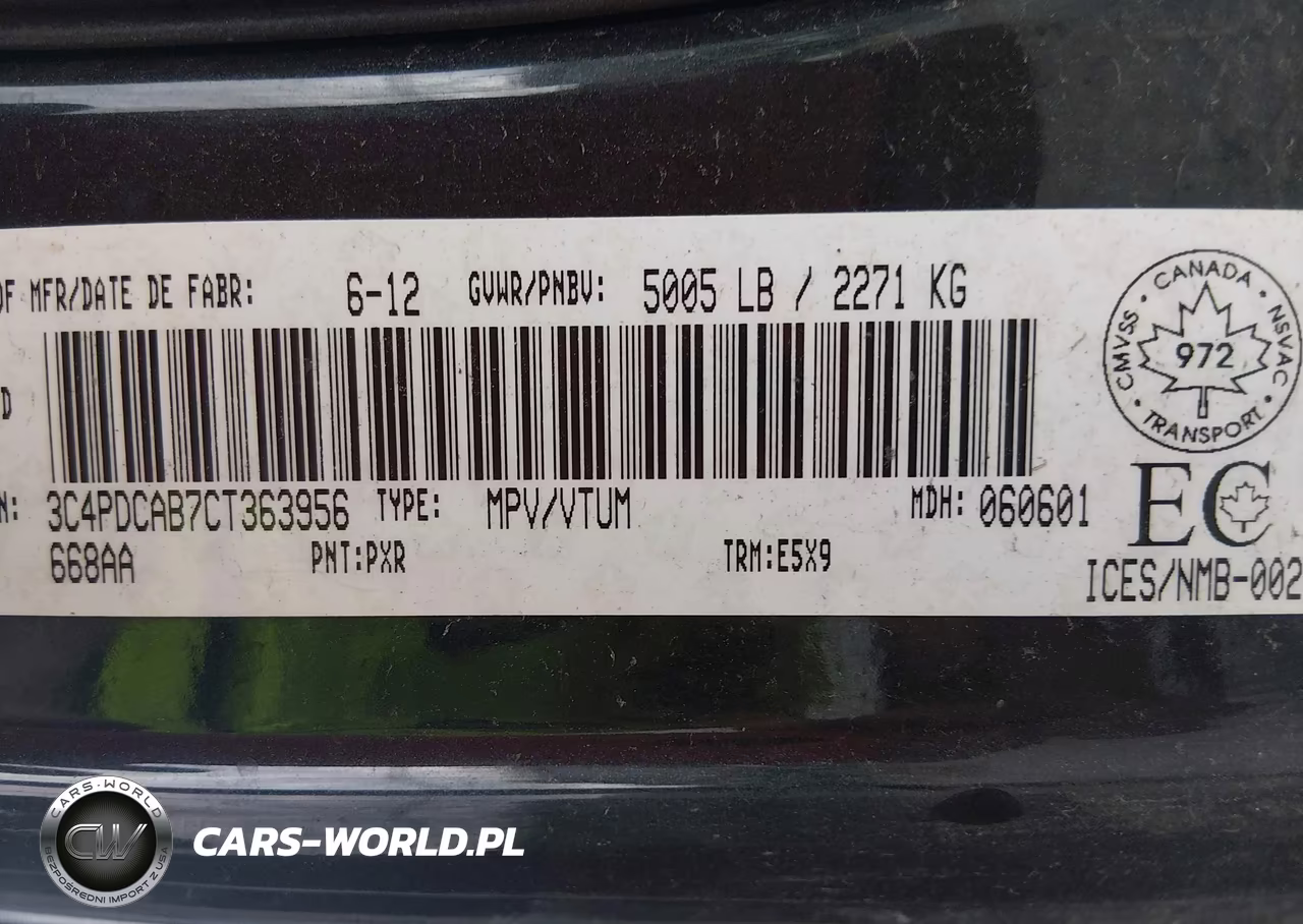 2012 Dodge Journey Cvp-Se Plus VIN:3C4PDCAB7CT363956 - 9