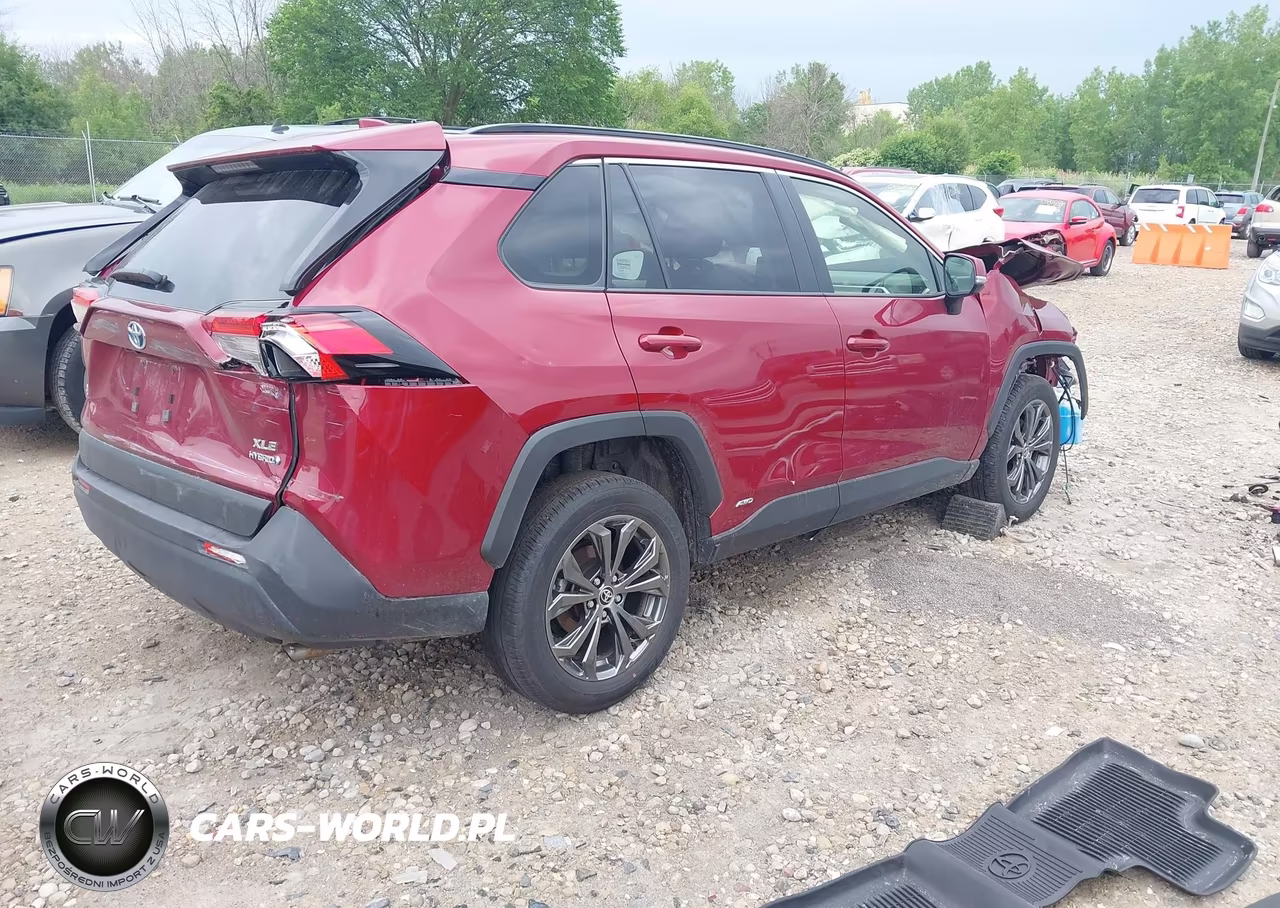 2024 Toyota Rav4 Hybrid Xle Premium VIN:JTMB6RFV9RD131853 - 4