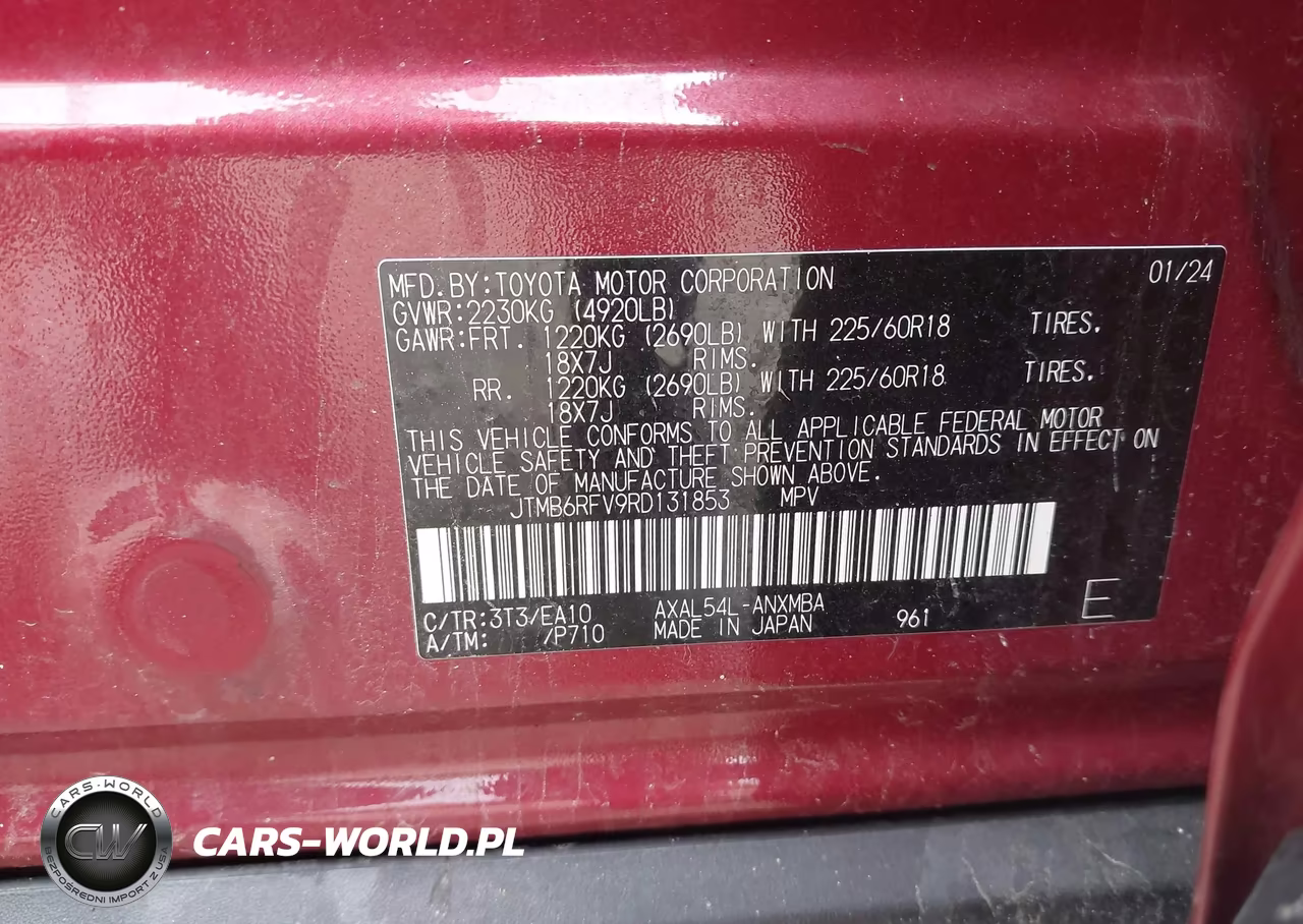 2024 Toyota Rav4 Hybrid Xle Premium VIN:JTMB6RFV9RD131853 - 9