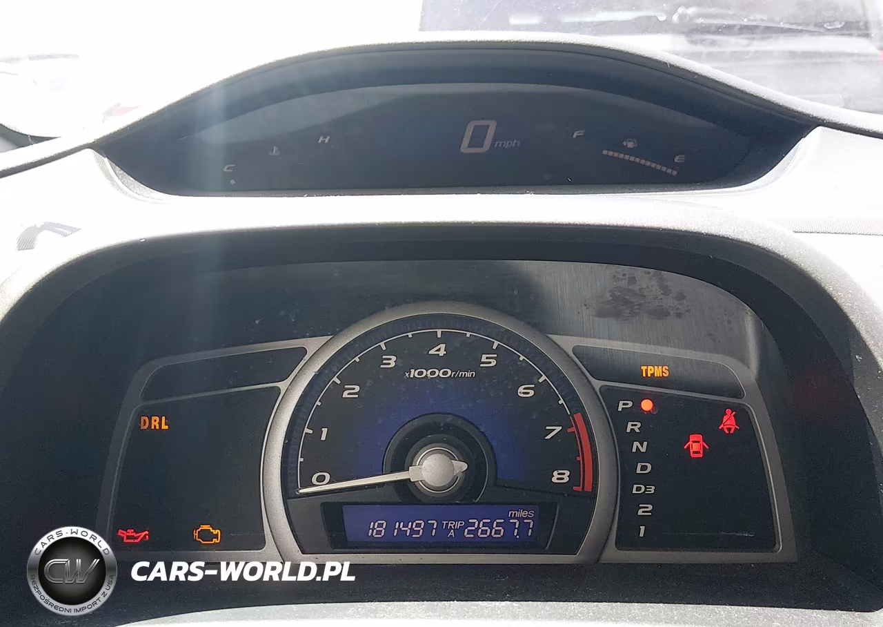 2008 Honda Civic Lx VIN:2HGFG12688H502387 - 7