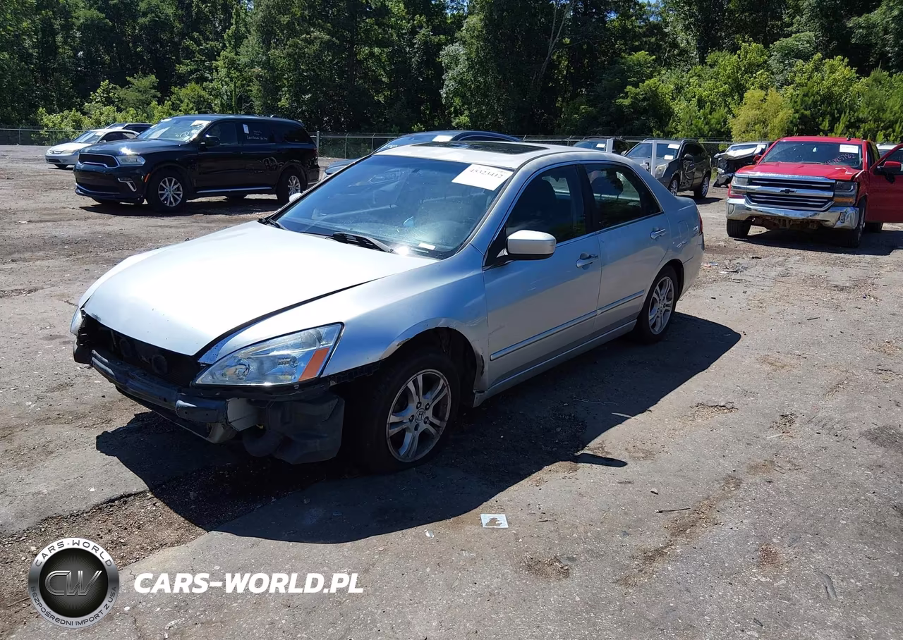 2006 Honda Accord 2.4 Ex VIN:JHMCM56826C007338 - 2