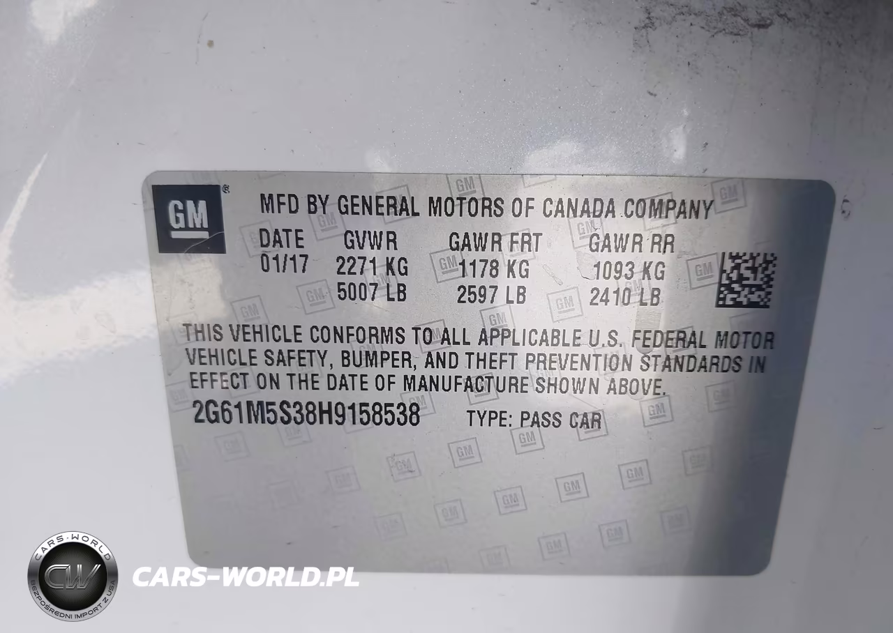 2017 Cadillac Xts Luxury VIN:2G61M5S38H9158538 - 9